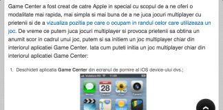 Cum sa navigati in modul ecran complet in aplicatia Safari de pe iPhone si iPod touch – Tutorial