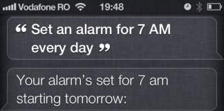 Cum sa setati o alarma sau un timer folosind Siri – Tutorial