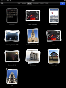 Editare albume iPad