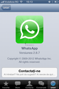 WhatsApp 2.8.7