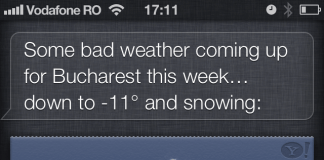 Cum sa verificam vremea si sa obtinem prognoze meteo folosind Siri – Tutorial