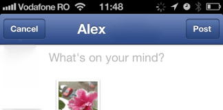 Facebook pentru iOS – update este disponibil in App Store