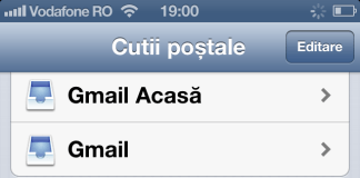 Cum sa adaugati mai multe cutii postale unui cont de email direct de pe iPhone si iPad – Tutorial Sectiune conturi mail iPhone