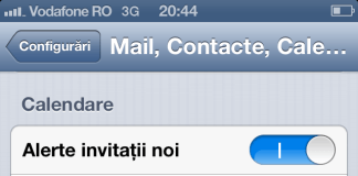 Cum sa editati setarile implicite din Calendar pe iOS – Tutorial