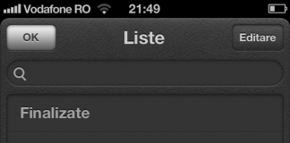 Cum sa creati, sa setati ca implicita si sa stergeti o lista cu mementouri pe iPhone si iPad – Tutorial