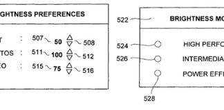 Companiei Apple i-a fost inregistrat un brevet de inventie pentru un sistem care poate modifica luminozitea ecranului in functie de continutul afisat