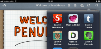 Penultimate 4 este disponibil gratuit in App Store