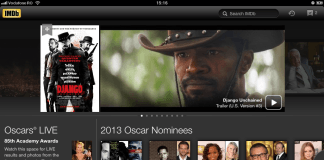 IMDb pentru iOS – update este disponibil in App Store