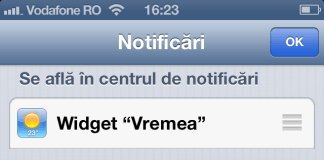 Cum sa configurati widget-urile Vremea, Bursa si Partajare din Centrul de notificari pe iPhone si iPad – Tutorial