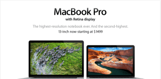 Apple lanseaza noi versiuni ale MacBook Pro cu Retina Display si reduce pretul modelului de 13 inch