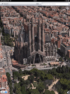 Apple Maps Barcelona FlyOver