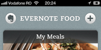 Evernote Food 2.1 – update este disponibil in App Store