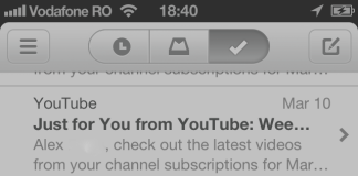 Mailbox 1.1.0 pentru iPhone – update este disponibil in App Store