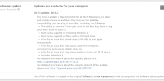 Apple a lansat OS X Mountain Lion 10.8.3 pentru utilizatori