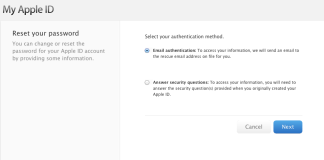 Apple rezolva o problema importanta de securitate a iForgot, protejand utilizatorii de cei care doresc le fure Apple ID-ul