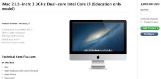 Apple lanseaza un nou model de iMac dedicat institutiilor educationale