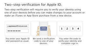 Apple sporeste securitatea Apple ID-urilor prin adaugarea verificarii in doi pasi