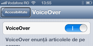 Cum sa activati si sa utilizati VoiceOver pe iPhone si iPad – Tutorial