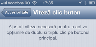 Cum sa modificati viteza clic a butonului Home de pe iPhone si iPad – Tutorial