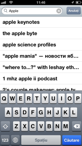 Cautare Apple podcasturi magazin