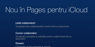 Apple actualizeaza aplicatiile din suita iWork pentru iCloud, include cateva noutati importante