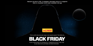Altex anunta oferta de Black Friday – reduceri de pana la 70% la o gama variata de produse