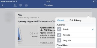 Facebook 6.7 pentru iPhone si iPad – actualizare este disponibila in App Store