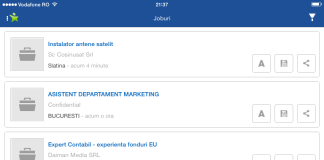 Bestjobs.ro 2.0 pentru iPhone si iPad a fost lansat in App Store, aduce noutati importante