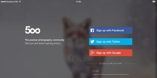 500px 2.4 pentru iPhone si iPad – actualizare este disponibila in App Store