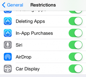 iOS in the car