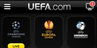 Aplicatia oficiala UEFA din App Store primeste o actualizare importanta