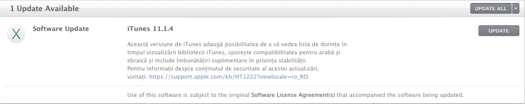 iTunes 11.1.4
