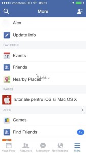 More Facebook sus profil