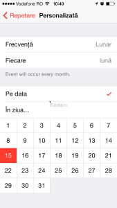 calendar ios 8