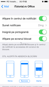 mail notificari