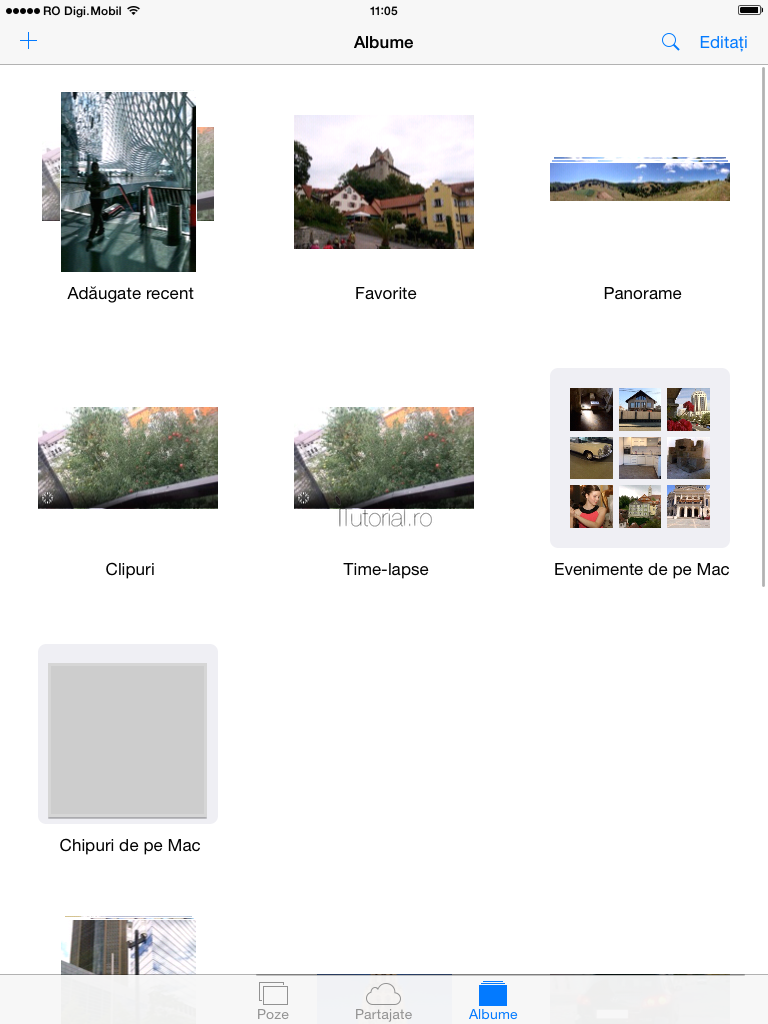 poze ios 8 adaugate recent