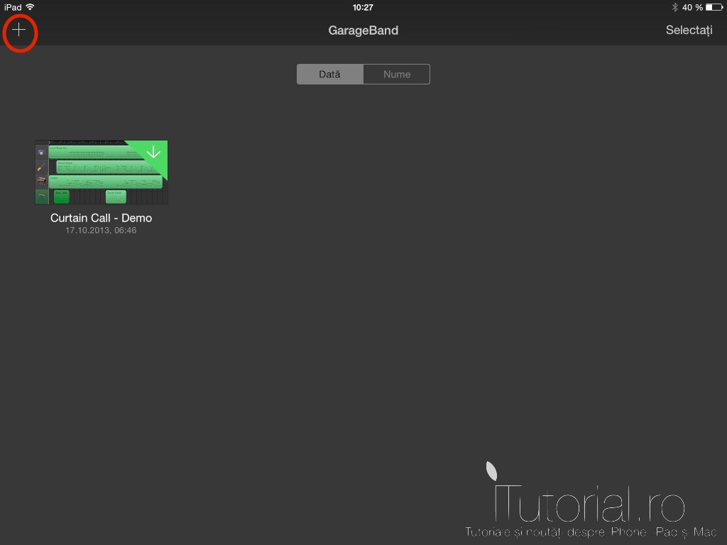 garageband sonerie #itutorial.ro (2)
