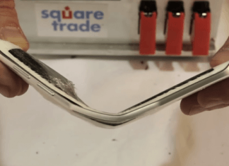 Samsung Galaxy S6 Edge se îndoaie mai repede decât iPhone 6 Plus