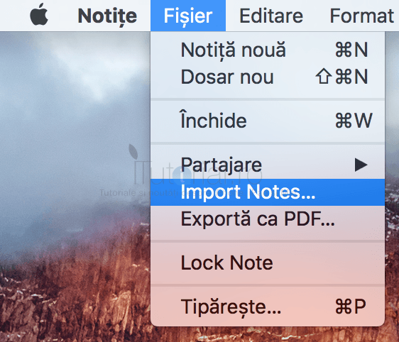 os x 10.11.4 el capitan notite