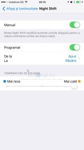 ios 9.3 public beta Night shift mod nocturn