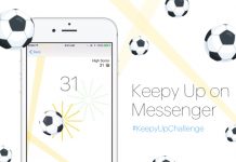 Facebook Messenger 75.0 introduce un joc secret de fotbal