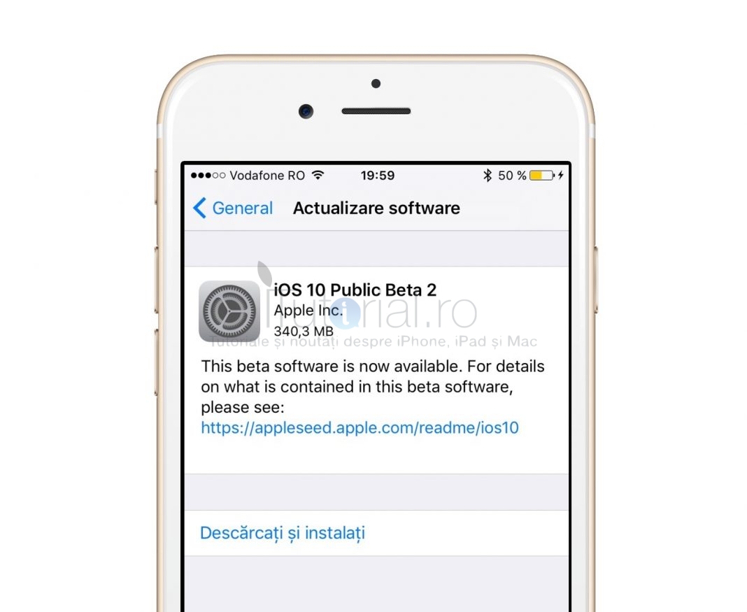 iOS 10 public beta 2