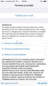 termeni și conditii ios10beta