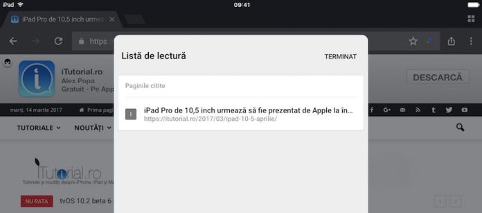 lista de lectura chrome