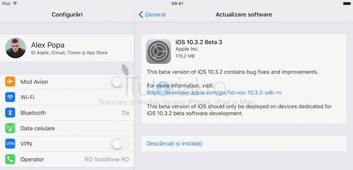 ios 10.3.2 beta 3