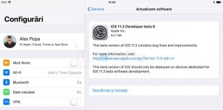 iOS 11.3 beta 6 a fost lansat pentru iPhone, iPad și iPod touch