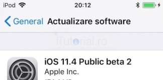 iOS 11.4 public beta 2 a fost lansat pentru iPhone și iPad