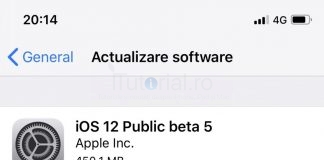 iOS 12 public beta 5 a fost lansat pentru iPhone și iPad