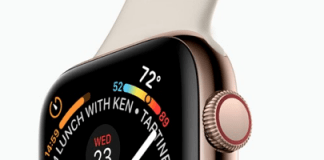 Apple Watch Series 4 apare într-o primă imagine oficială
