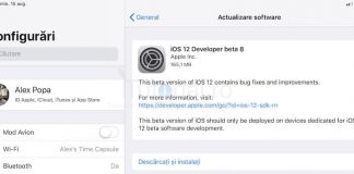iOS 12 beta 8 a fost lansat pentru iPhone, iPad și iPod touch